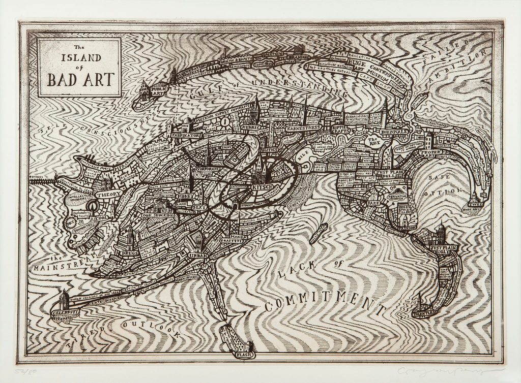 Maps of Grayson Perry – Fox Love Art